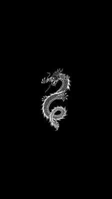 Black Dragon Live Wallpaper - WallpaperWaifu