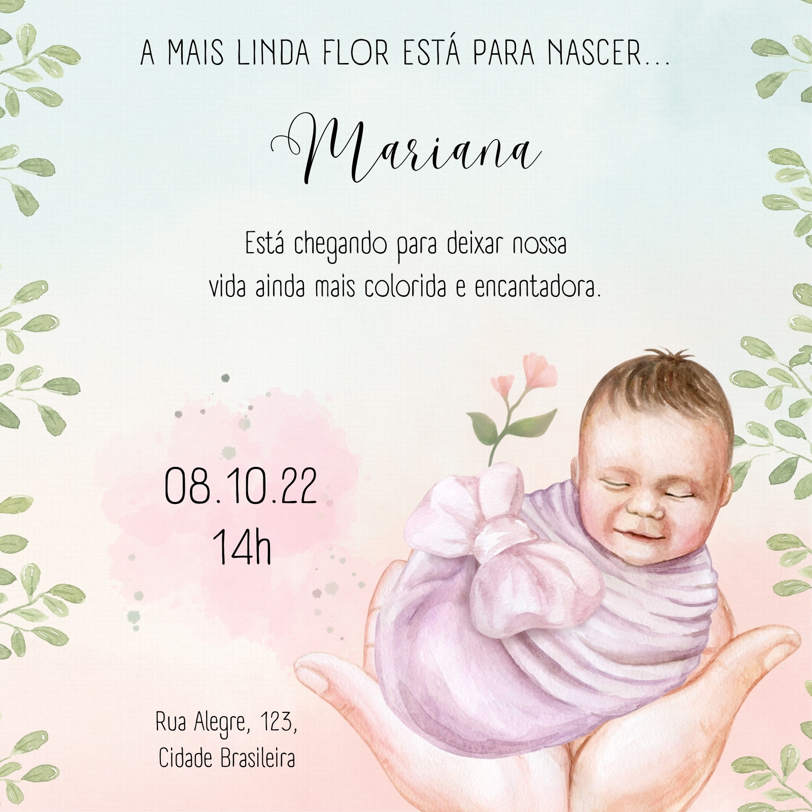 Texto Para Convite De Cha De Bebe