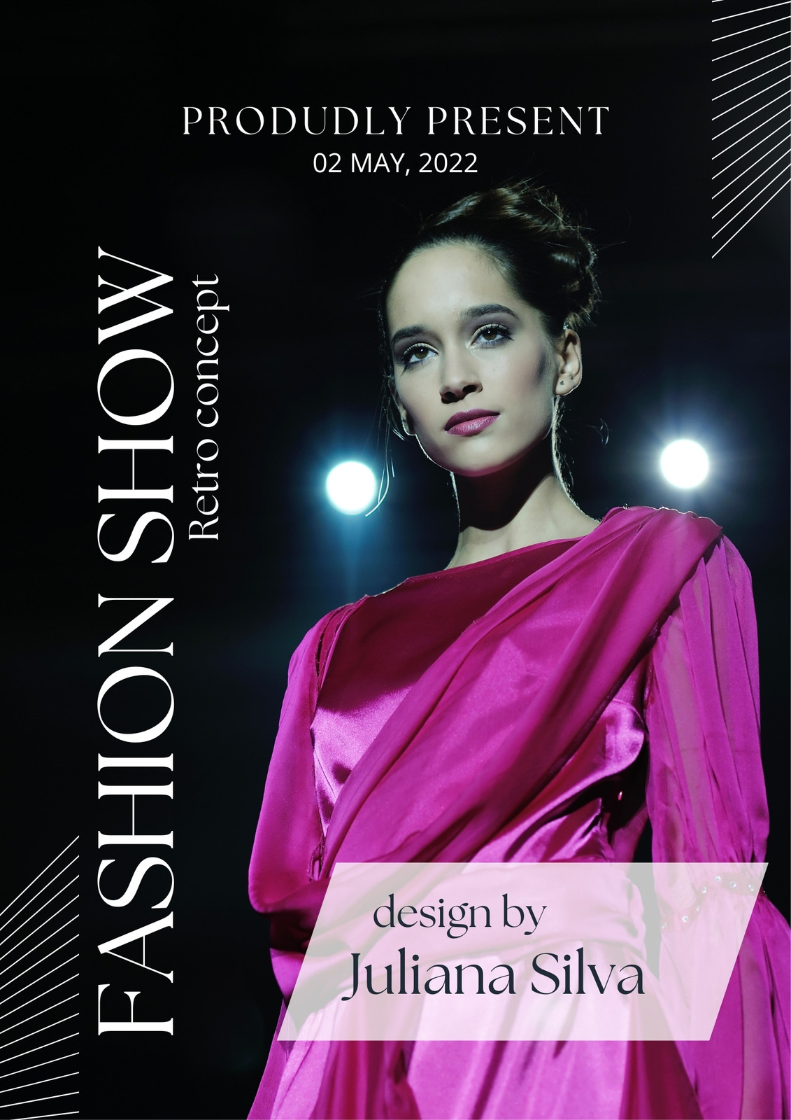 Event Promotion Fashion show Flyer Template