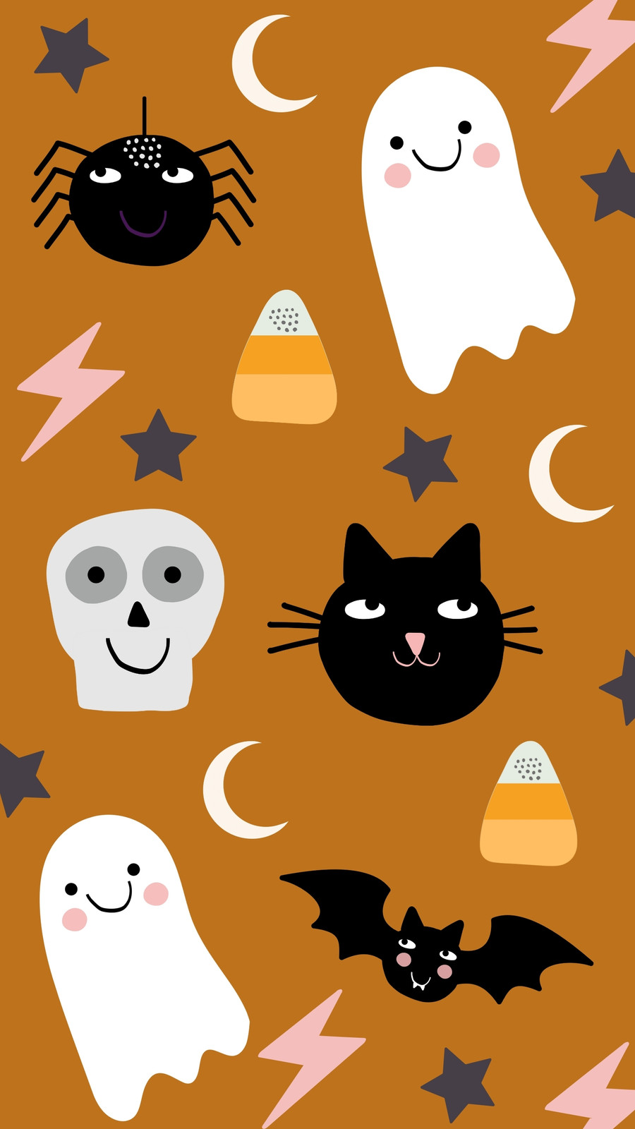 Halloween kawaii wallpaper by Zaralaotaku  Download on ZEDGE  4e82