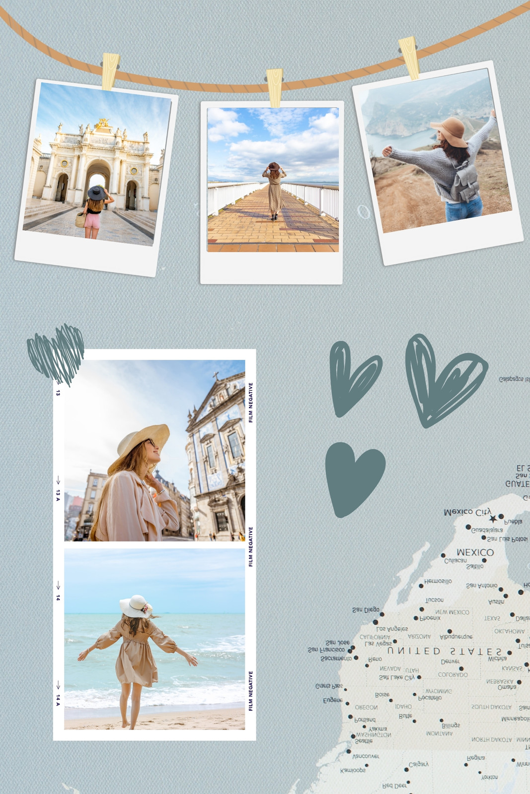 Page 5 - Free and customizable love photo collage templates | Canva