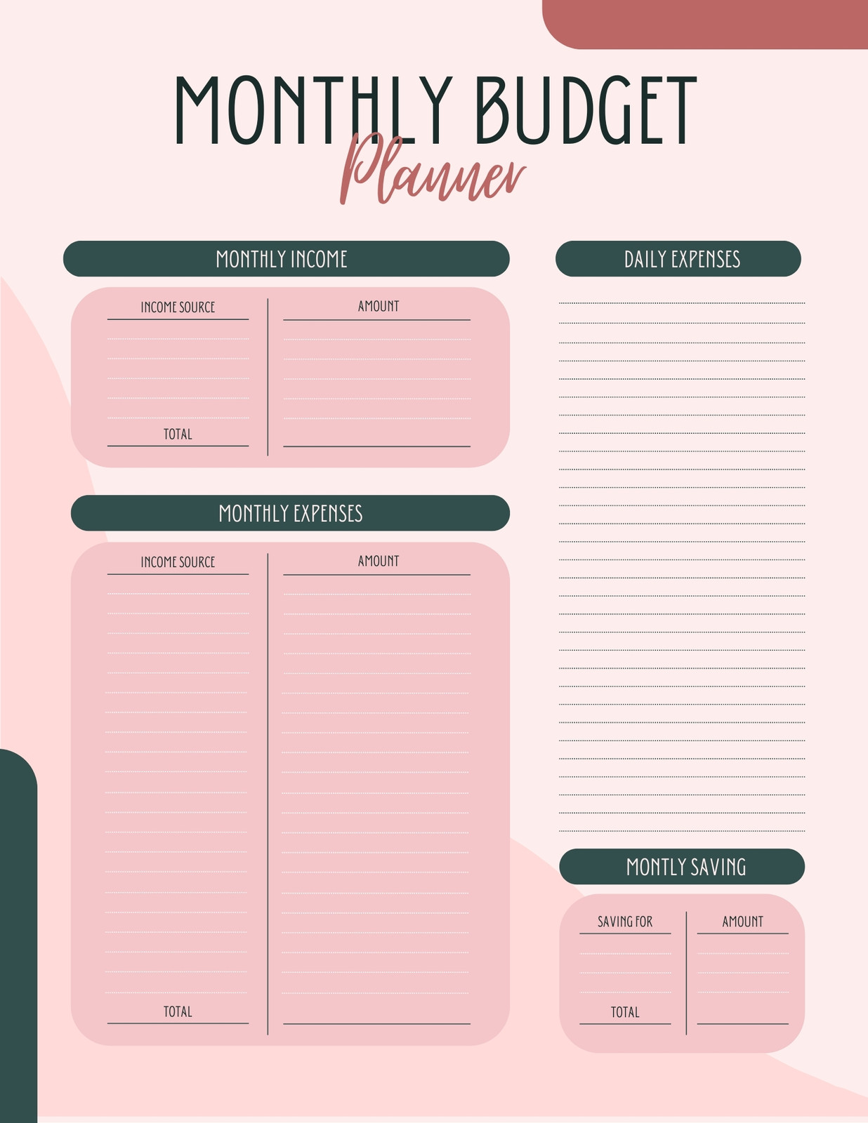 50/30/20 budget template, 50/30/20 rule, monthly budget template iPad, weekly paycheck budget planner, monthly budget overview digital download, Instant Download, A5，A4，Letter