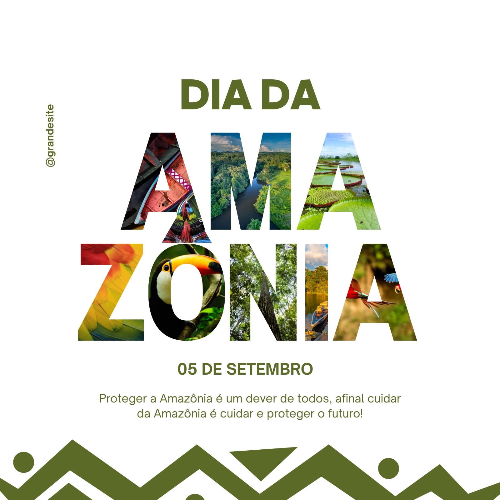 Página 10 – Modelos gratuitos e personalizáveis de Dia da Amazônia - Canva