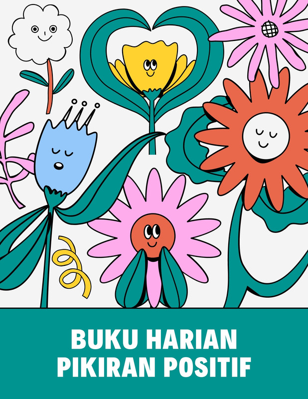 Contoh Buku Harian Cetak Gratis Siap Kustom | Canva