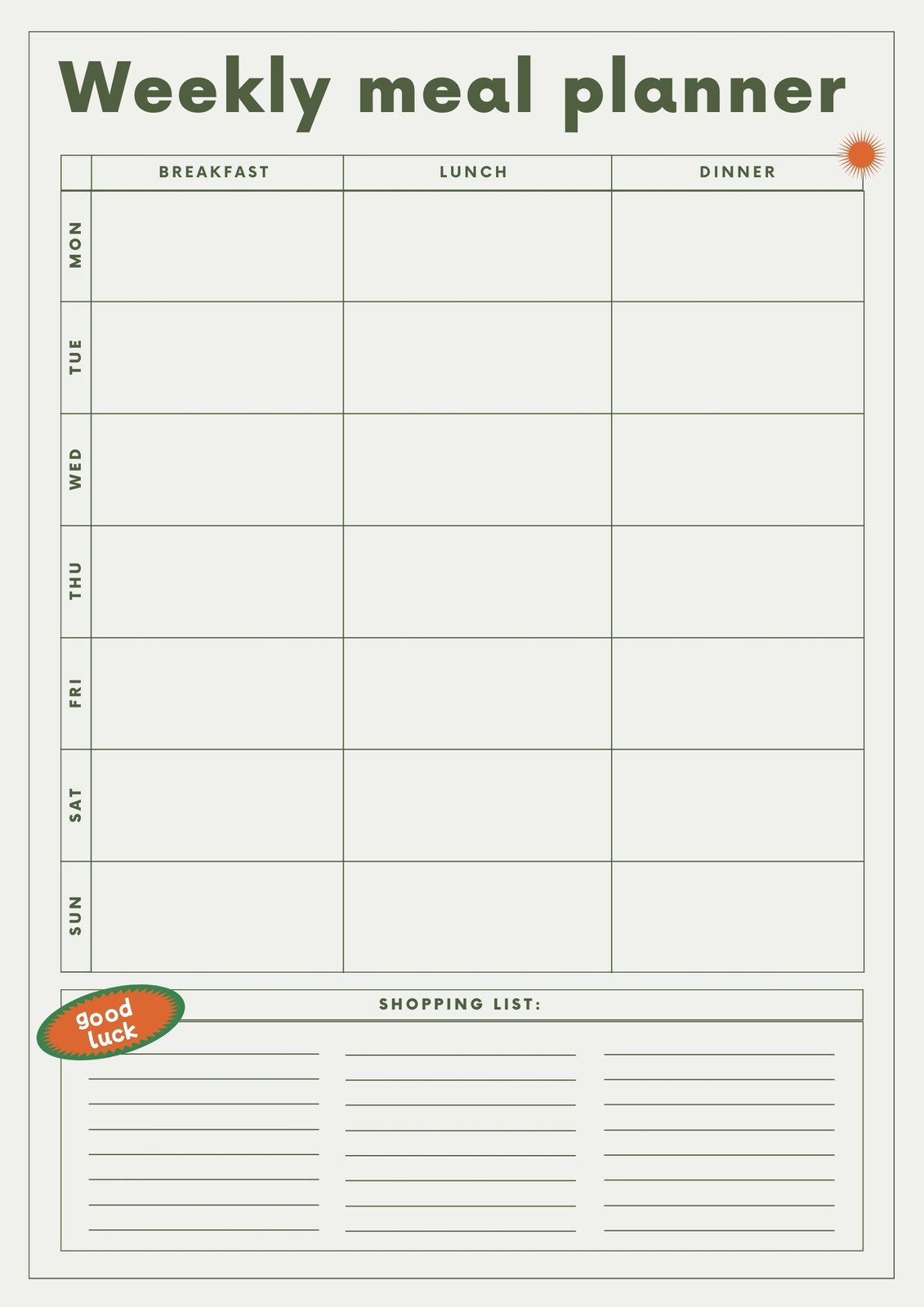 Page 14 - Free and customizable diet templates