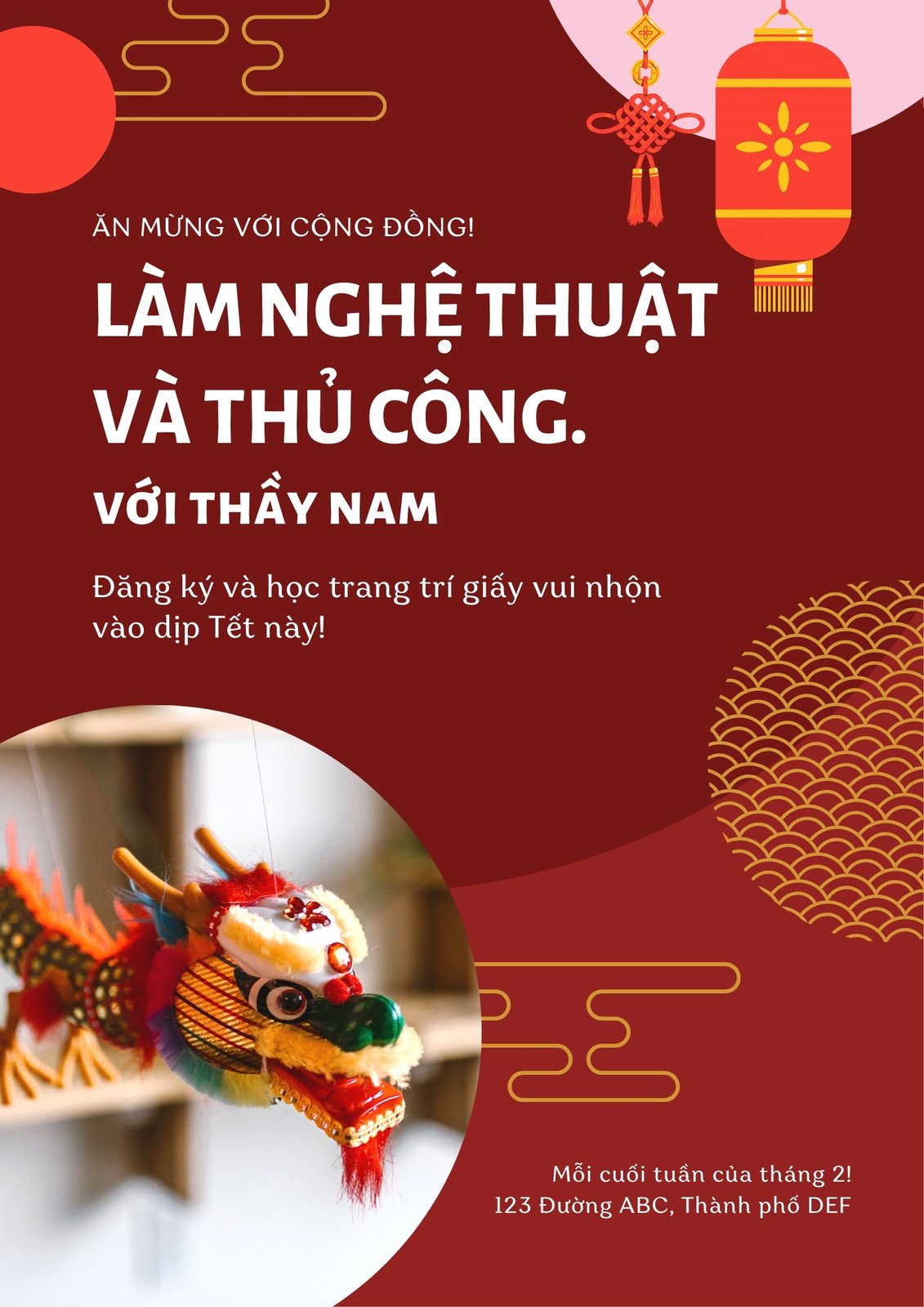 Mẫu Poster Tết: Thiết Kế Poster Tết Chuyên Nghiệp, Dễ Dàng, Miễn ...