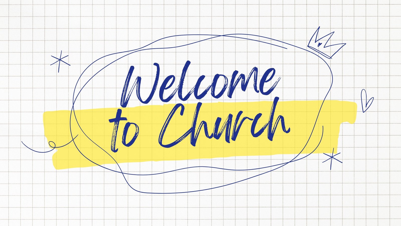 church welcome slides