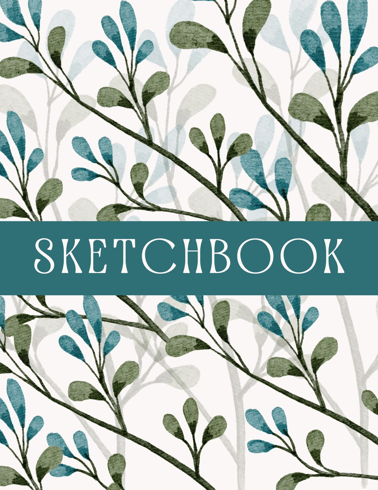 Sketch Book: Flower Flora Themed Personalized Artist Sketchbook For Drawing  and Creative Doodling (Paperback)