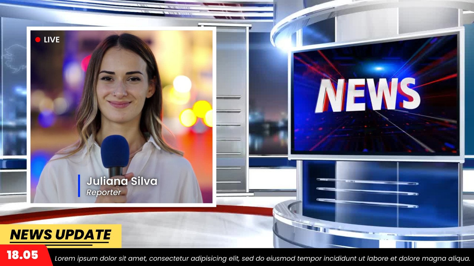 Free customizable Breaking News video templates | Canva
