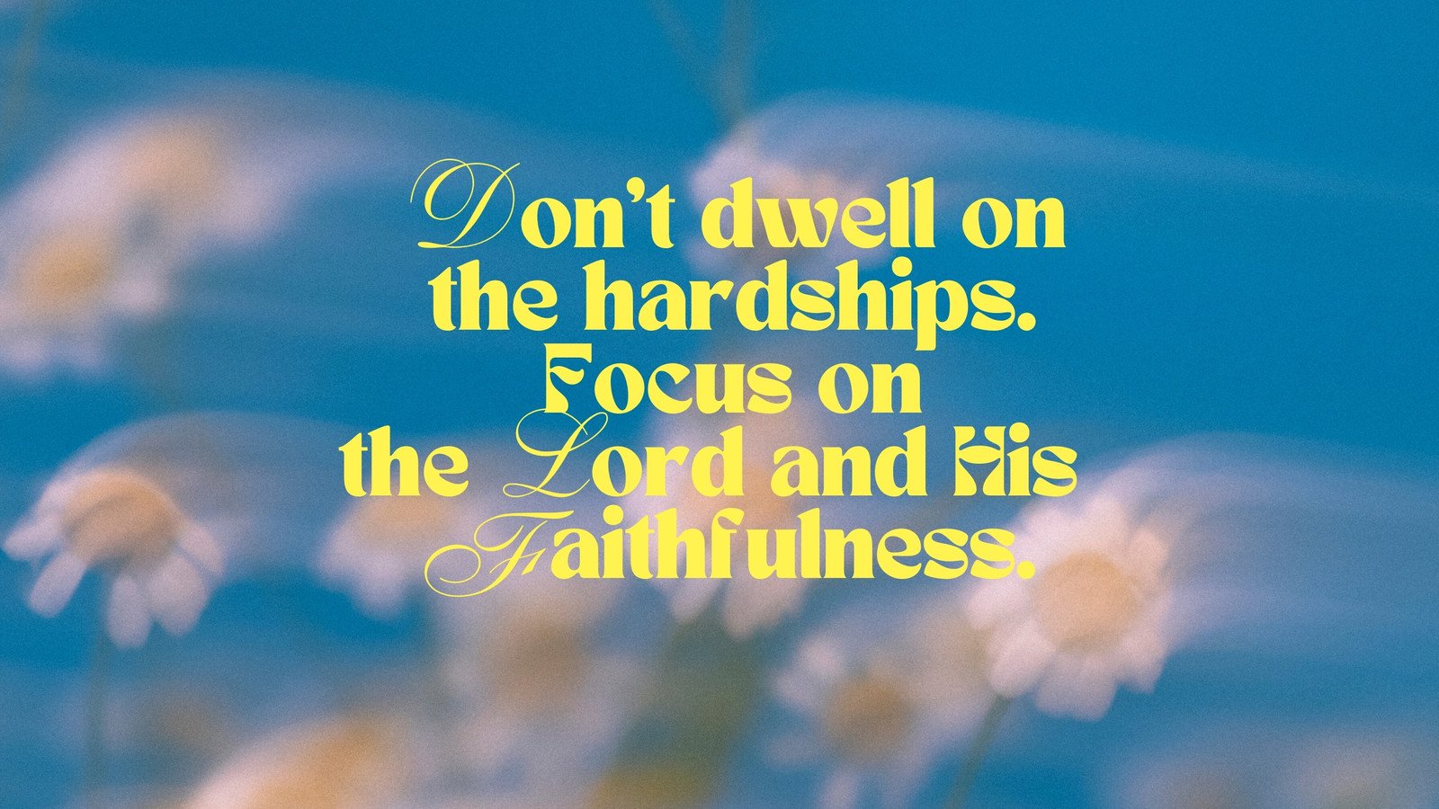 Motivational Wallpaper on Destiny and Hardship: Hardships often prepare -  Dont Give Up World