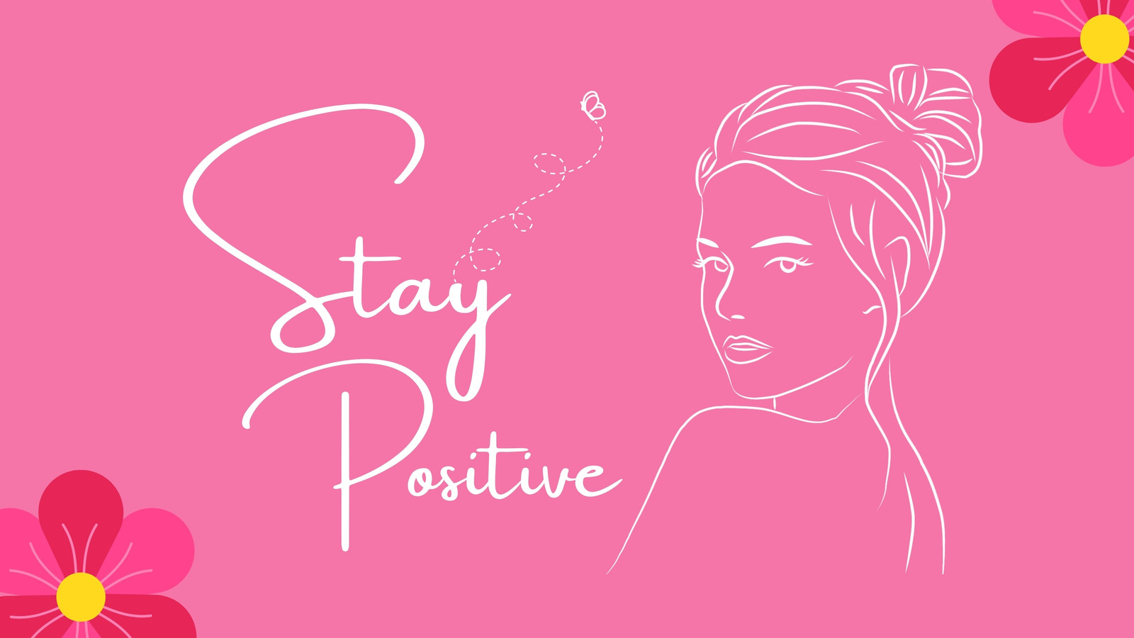 Stay Positive Inspirational Quote HD Motivational Wallpapers | HD Wallpapers  | ID #113444