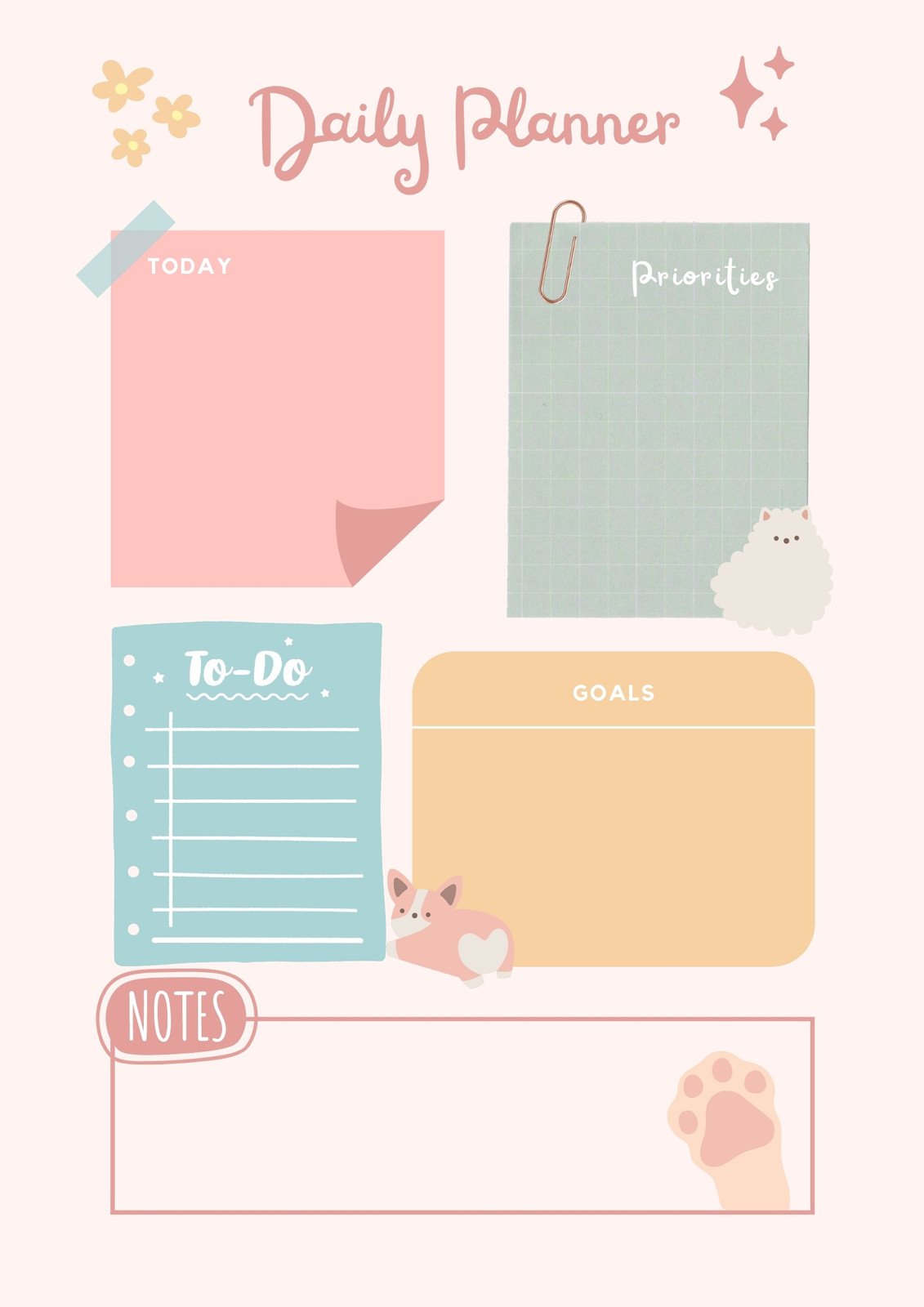 Free and customizable cute templates