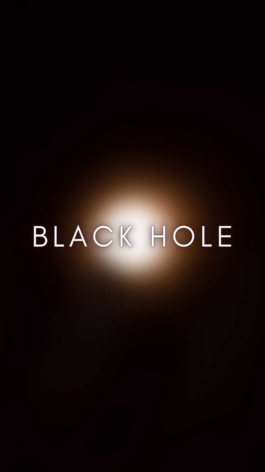 black hole phone wallpaper