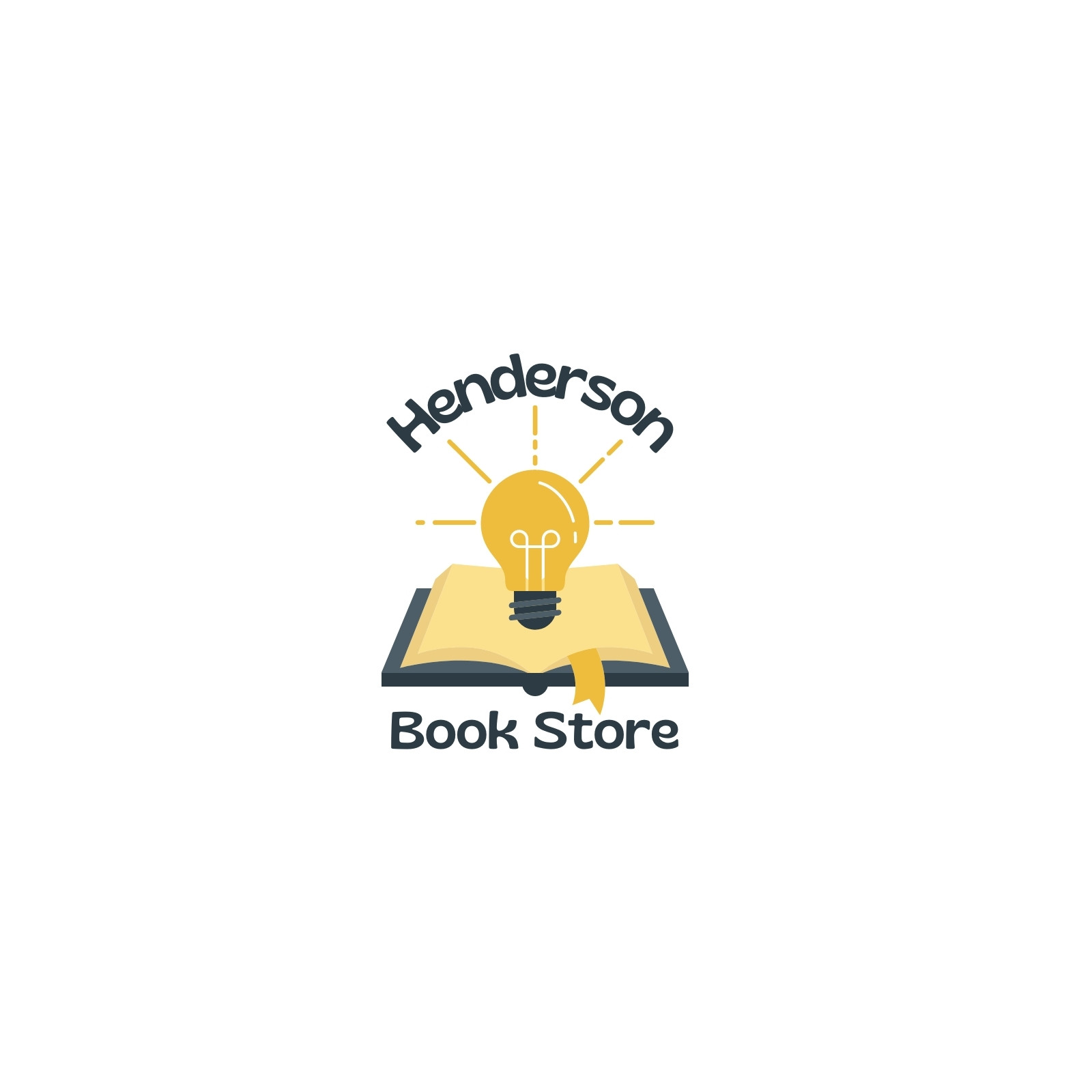 Book Shop Logo designs, themes, templates and downloadable graphic elements  on Dribbble