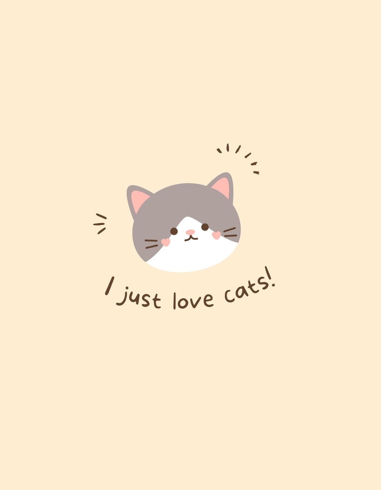 Cute kitten Kitten  Kittens cutest Cute cats Cute Cartoon Kitten HD  phone wallpaper  Pxfuel