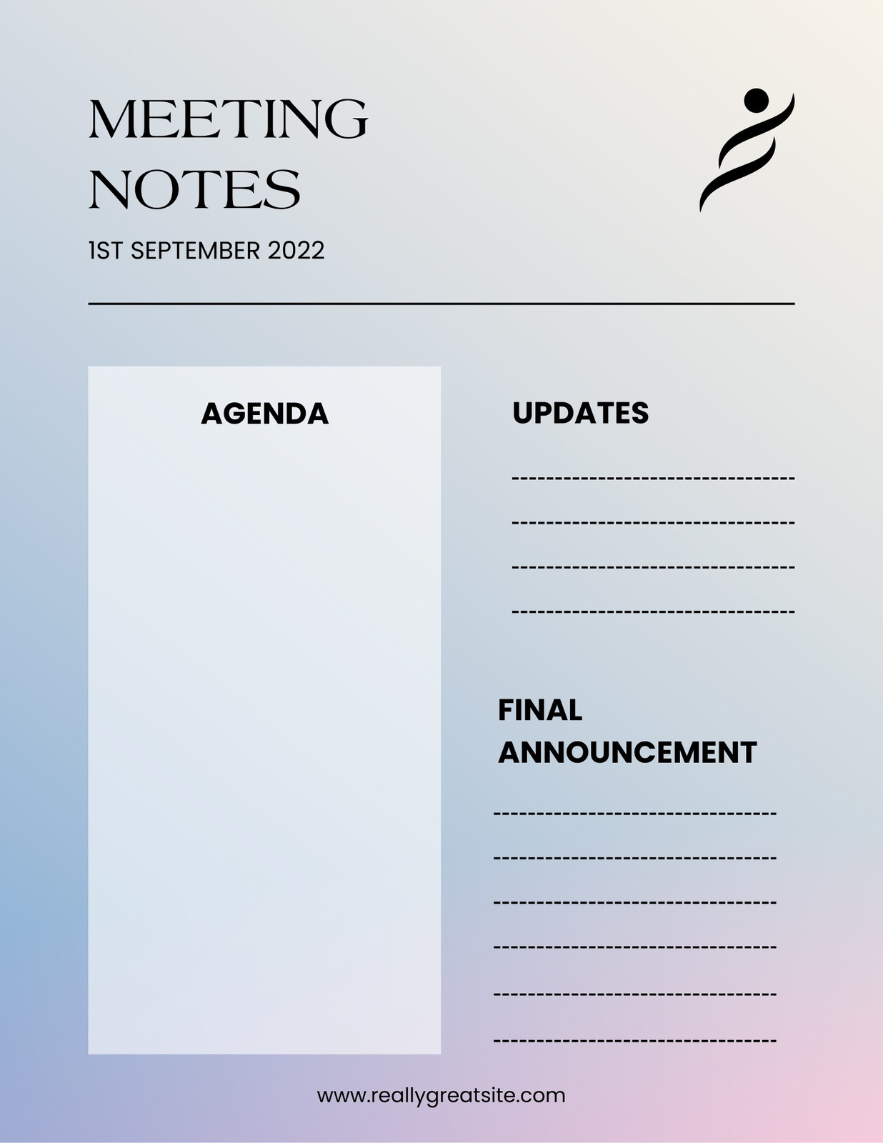 meeting agenda template word 2022