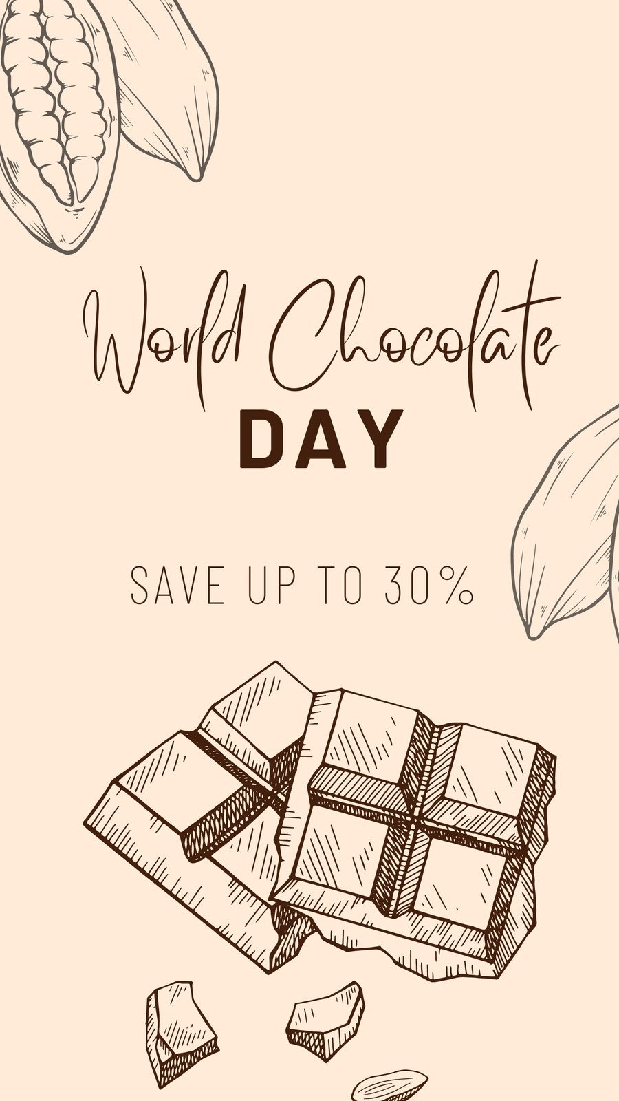 World Chocolate Day Art PNG Transparent Images Free Download | Vector Files  | Pngtree