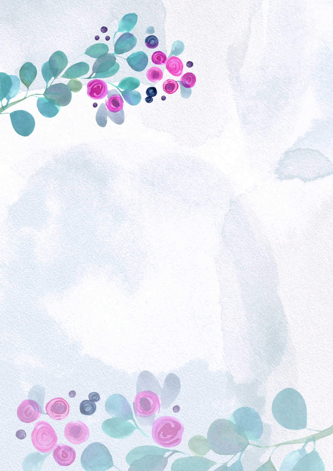 Free and customizable floral background templates