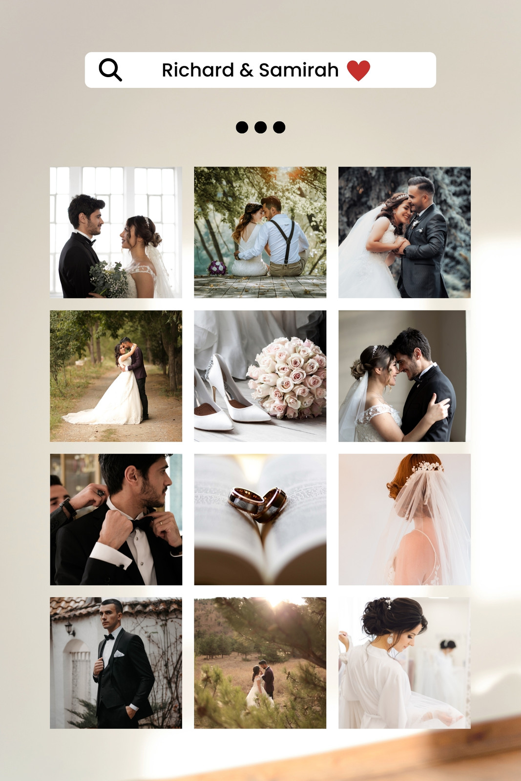 canva grey minimalist wedding photo collage uXy9eZLAr0M