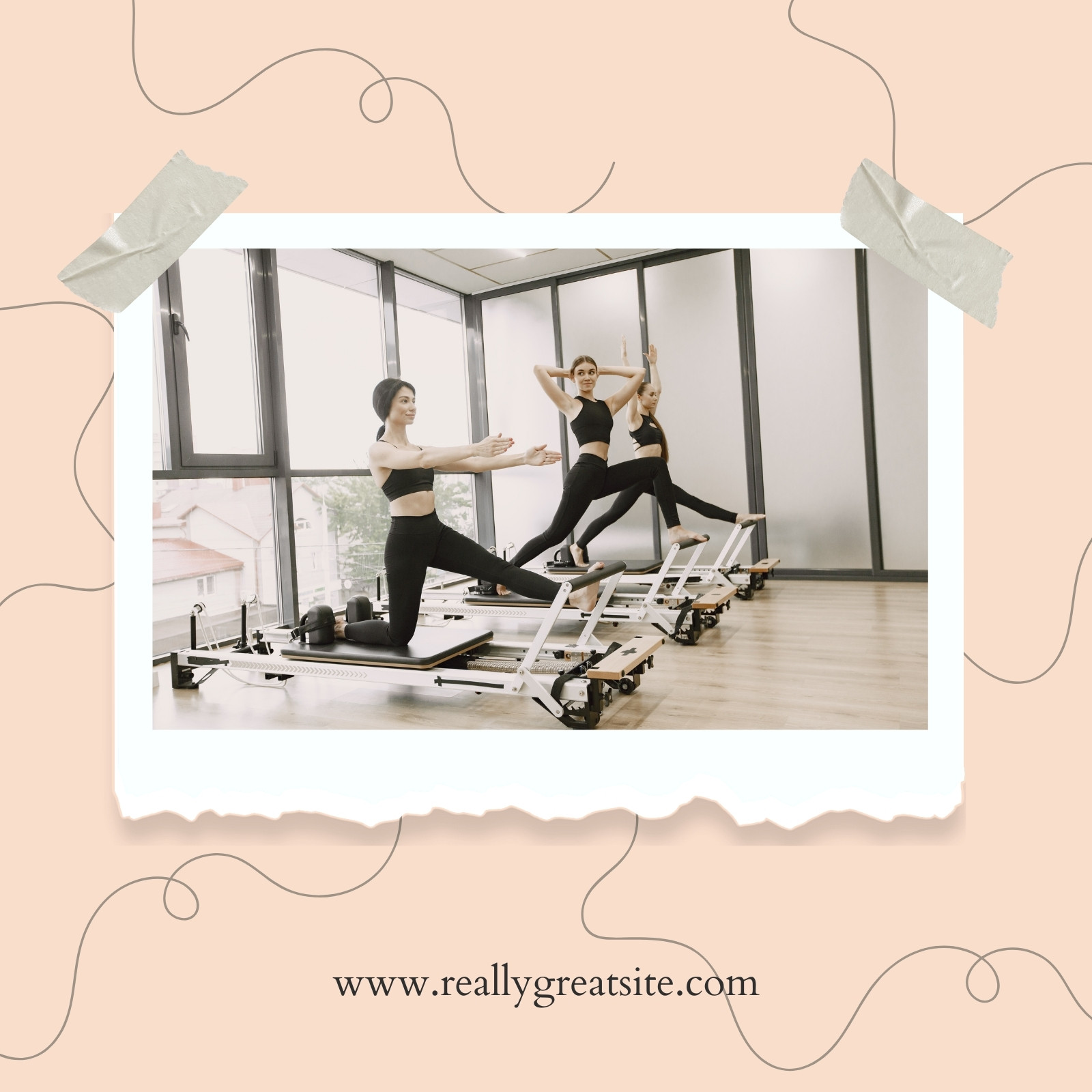 Free and customizable pilates templates