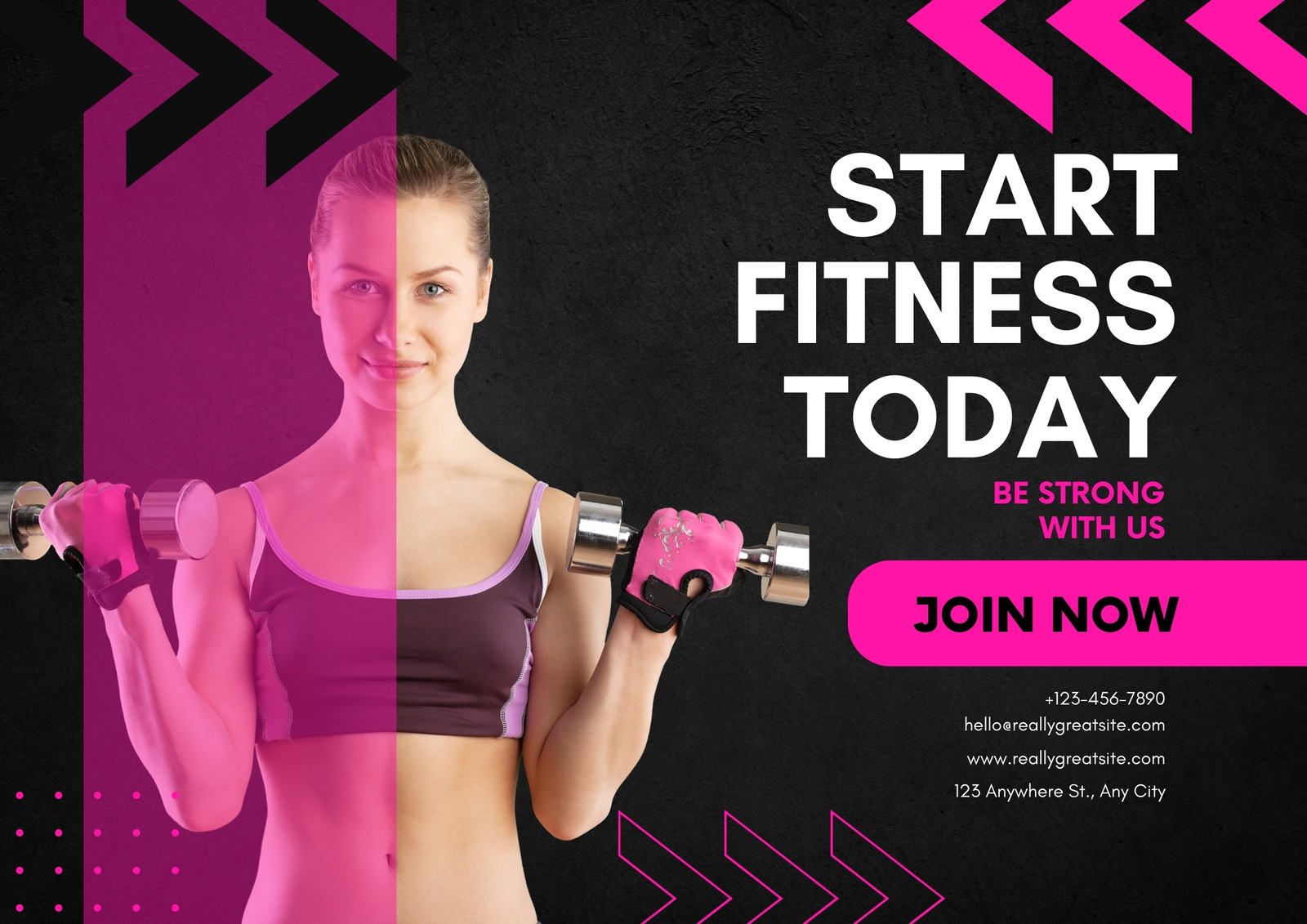 Page 6 - Free custom printable fitness flyer templates