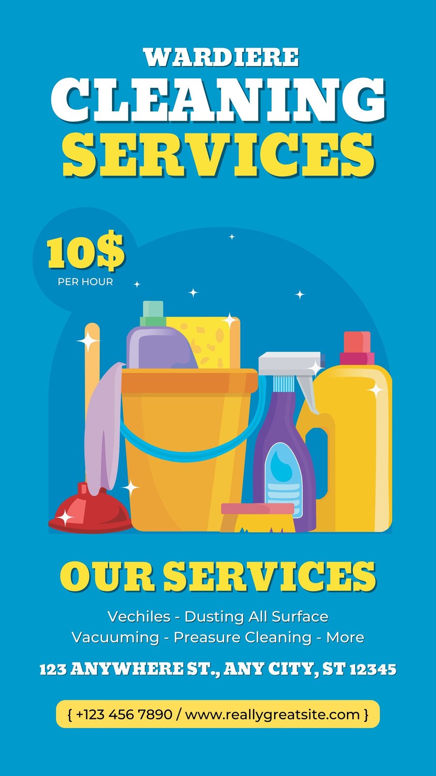 Free samples of cleaning merchandise