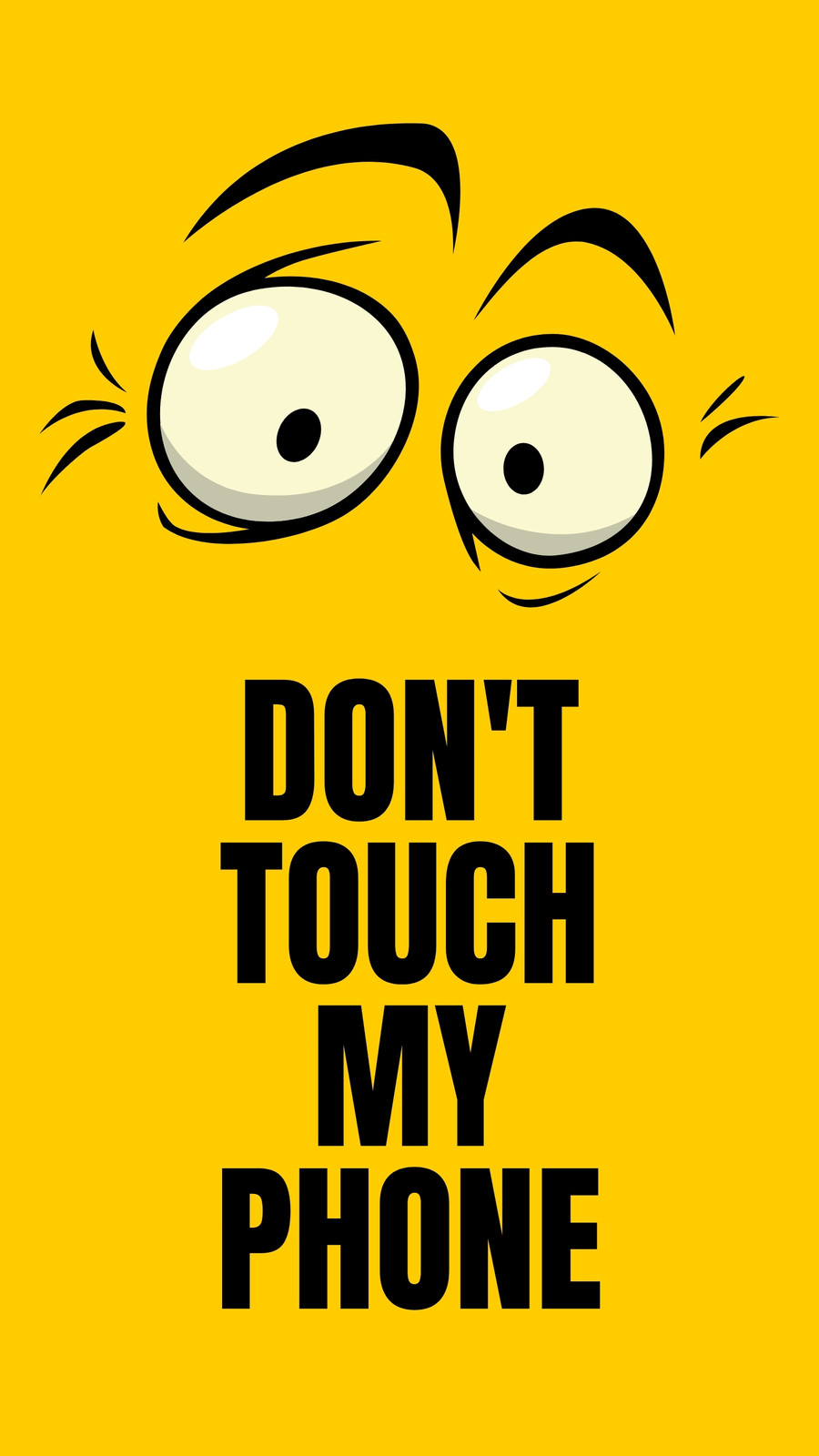 Dont Touch My Phone - Among Us Wallpaper Download