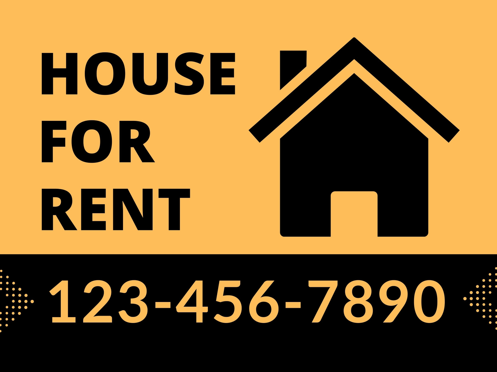 Printable Flat For Rent Sign