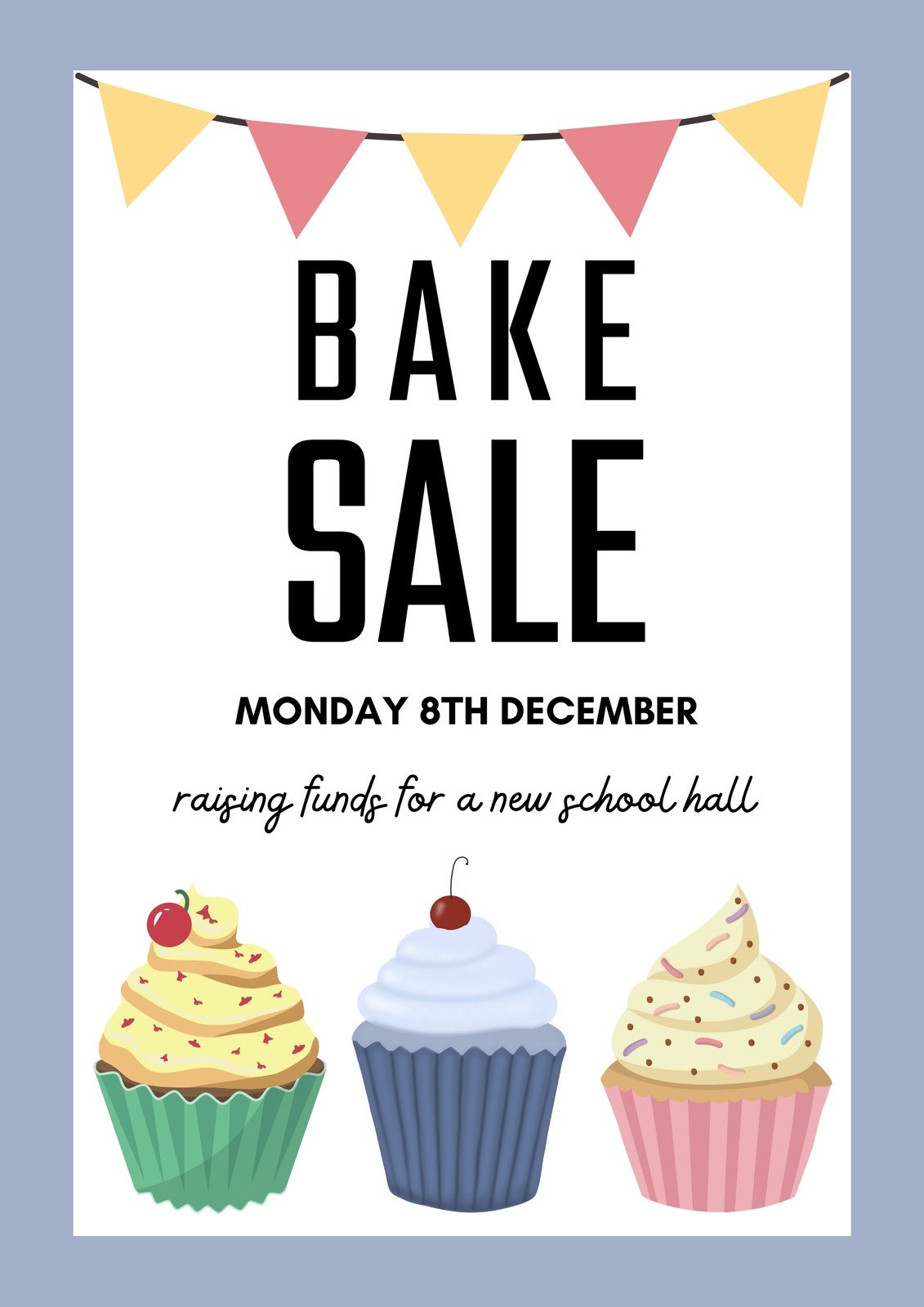 Homemade Bake Sale Poster Ideas