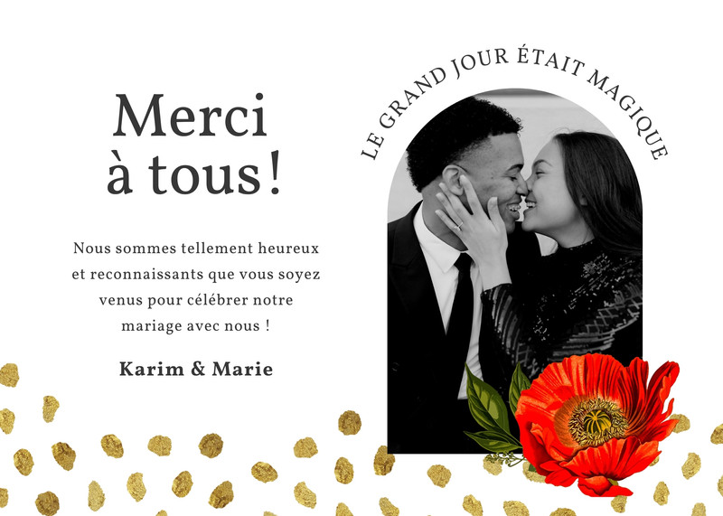 Cartes de mariage les plus beaux mod les du web Canva