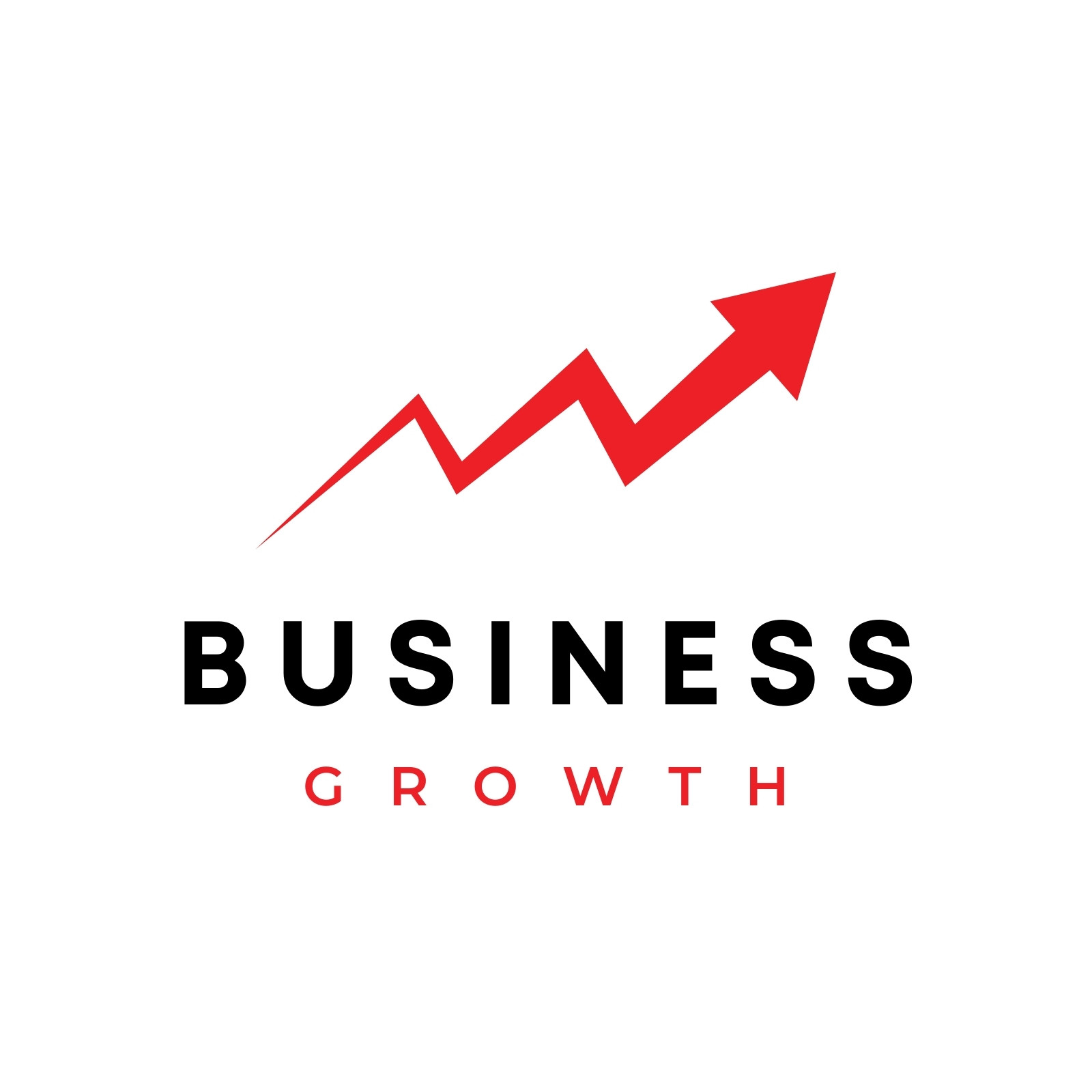 business growth logo Template | PosterMyWall