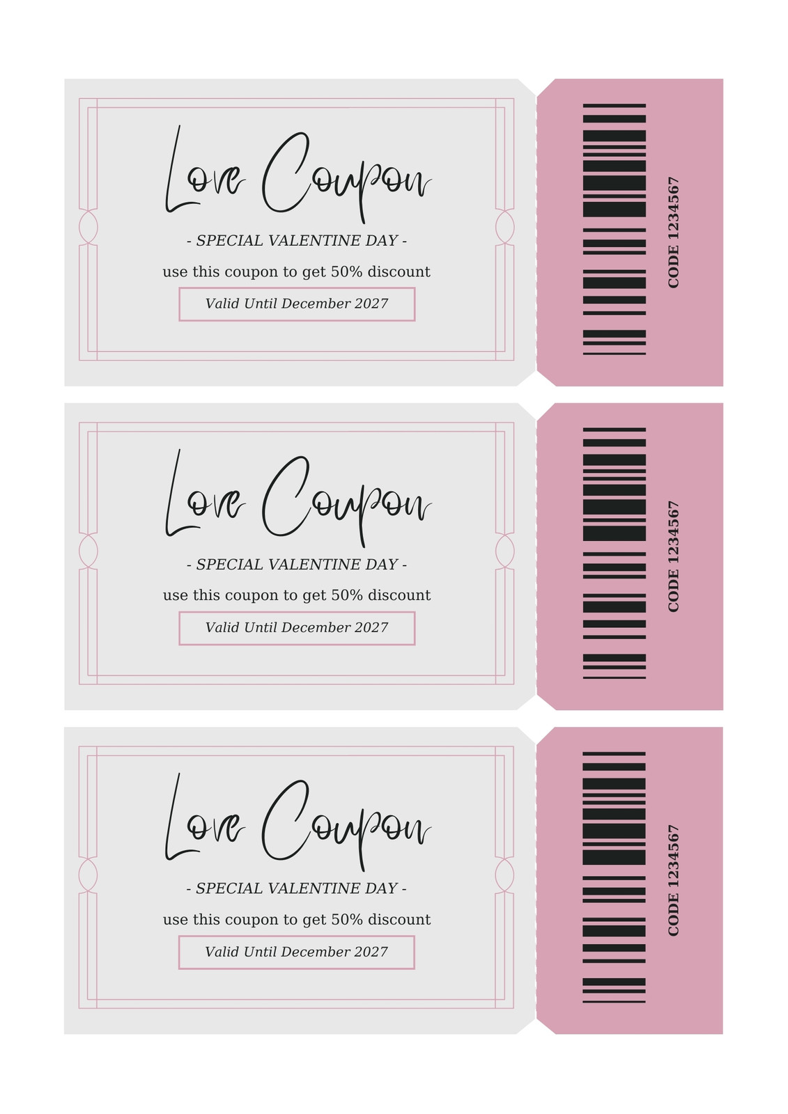 FREE Coupon Templates & Examples