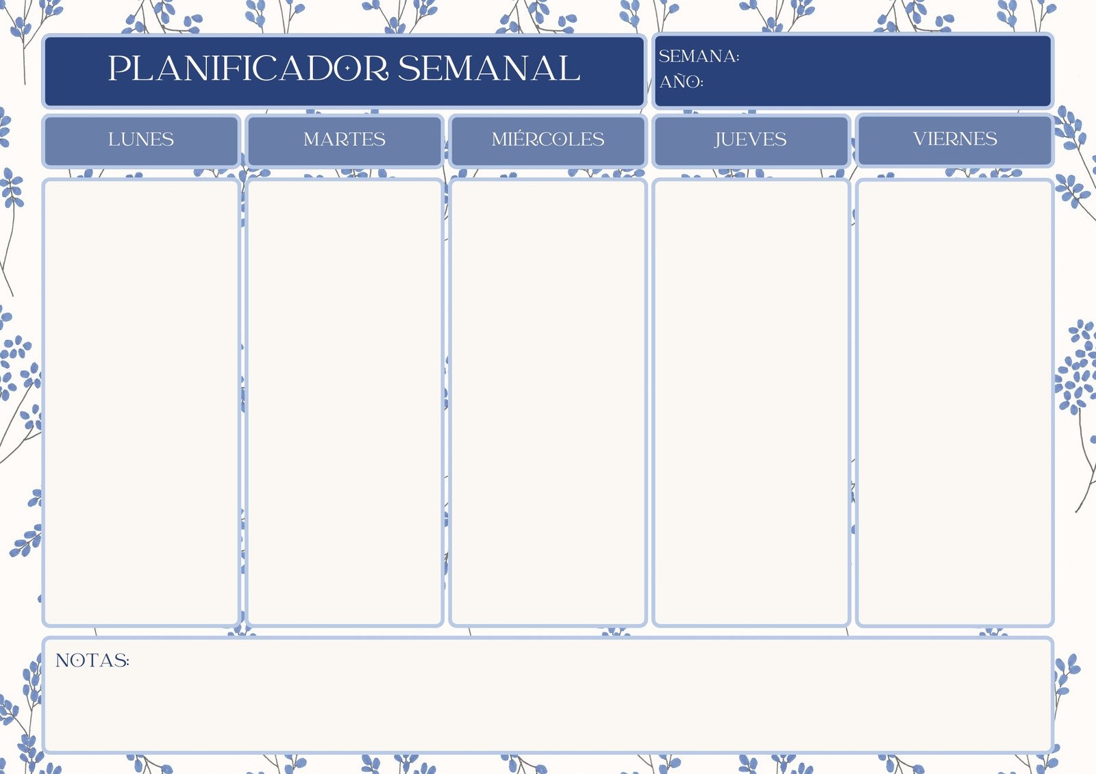 Calendario De La Semana Plantillas de calendarios semanales editables | Canva