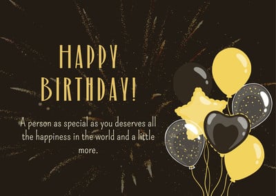 Free, custom printable birthday card templates | Canva