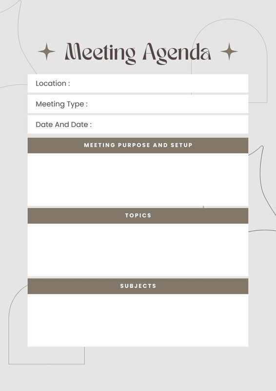 page-4-free-customizable-agenda-document-templates-to-print-canva