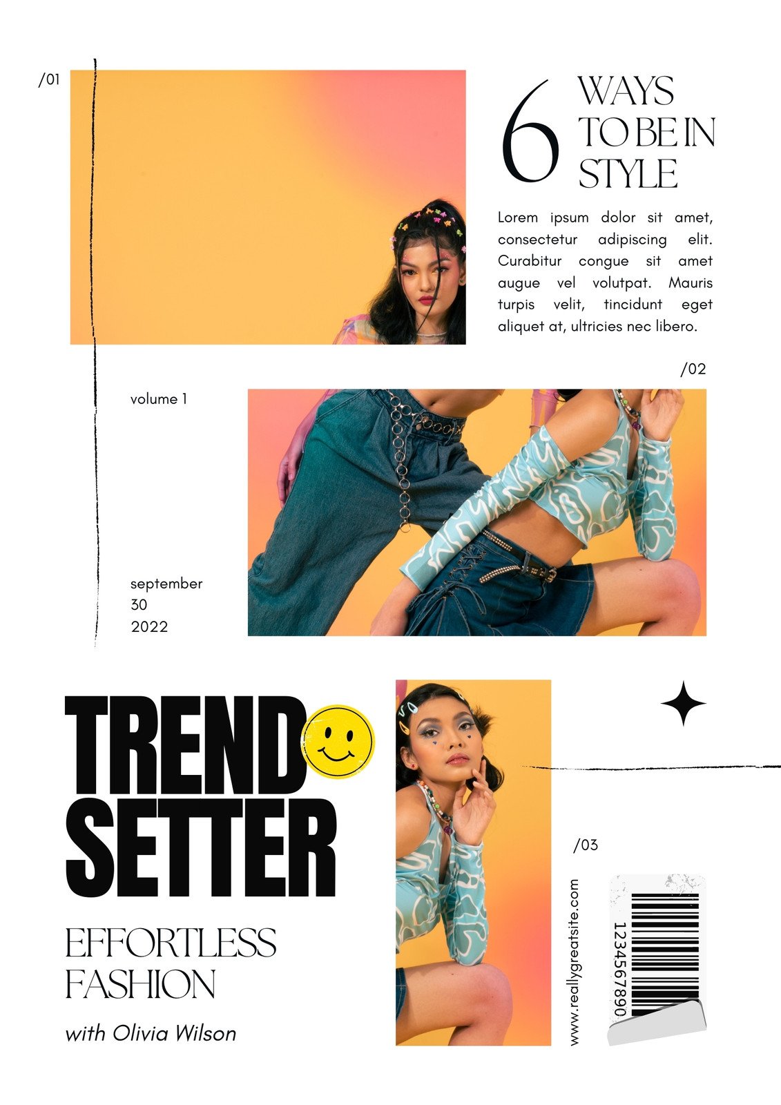 Canva Colorful Modern Trendy Photocentric Fashion Magazine Cover Bhd Tn FD2s 