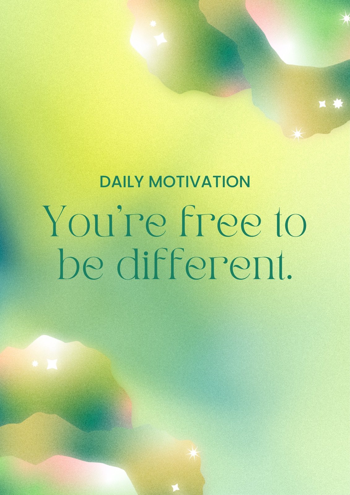 Free custom printable motivational poster templates