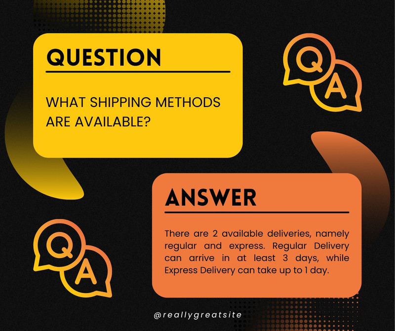 Free and customizable shipping templates