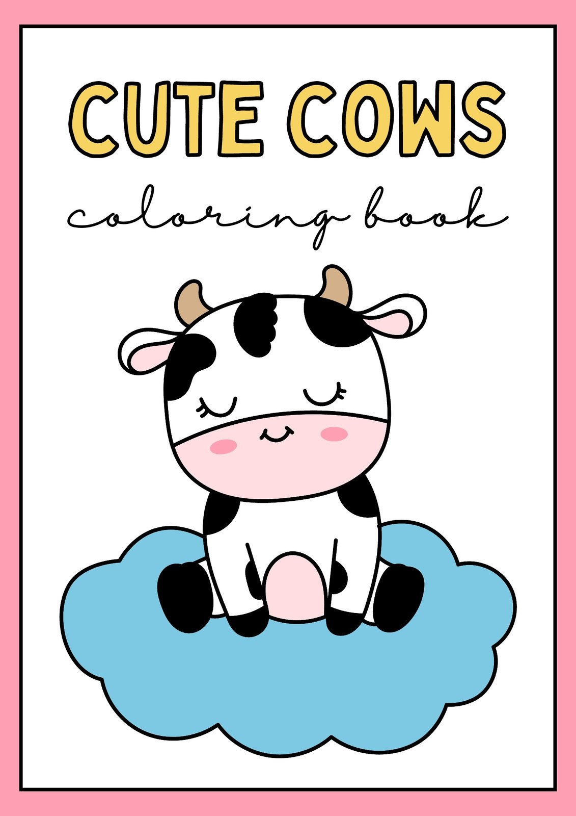 Free and customizable cow templates