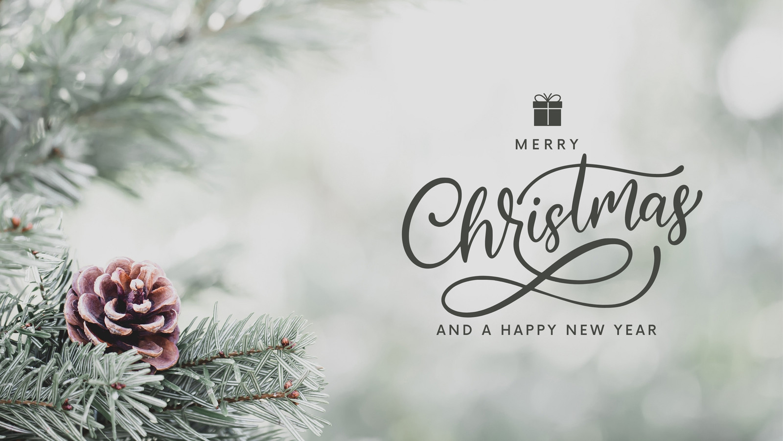 merry christmas and happy new year facebook cover