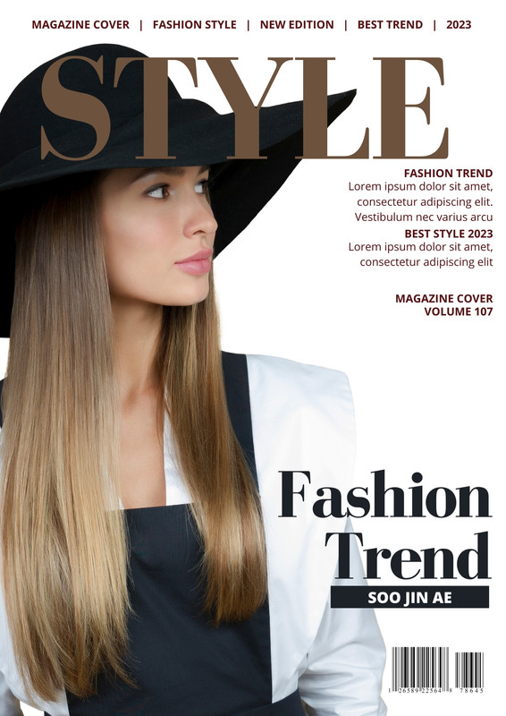 Page 20 - Free, printable, editable fashion magazine cover templates ...