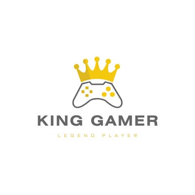 King Gaming Logo 28575207 Vector Art at Vecteezy