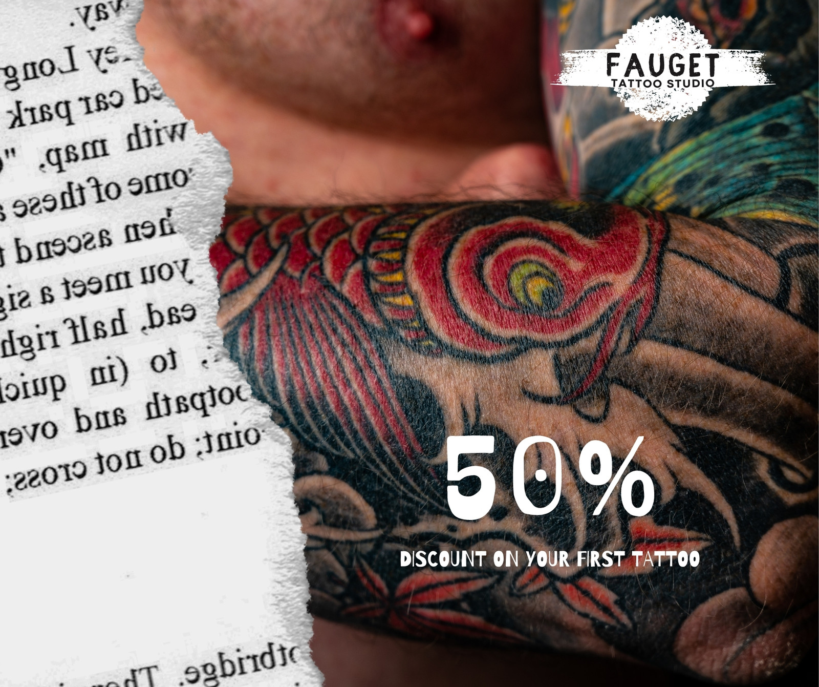 Flyers | Tattoo Shop Business Cards