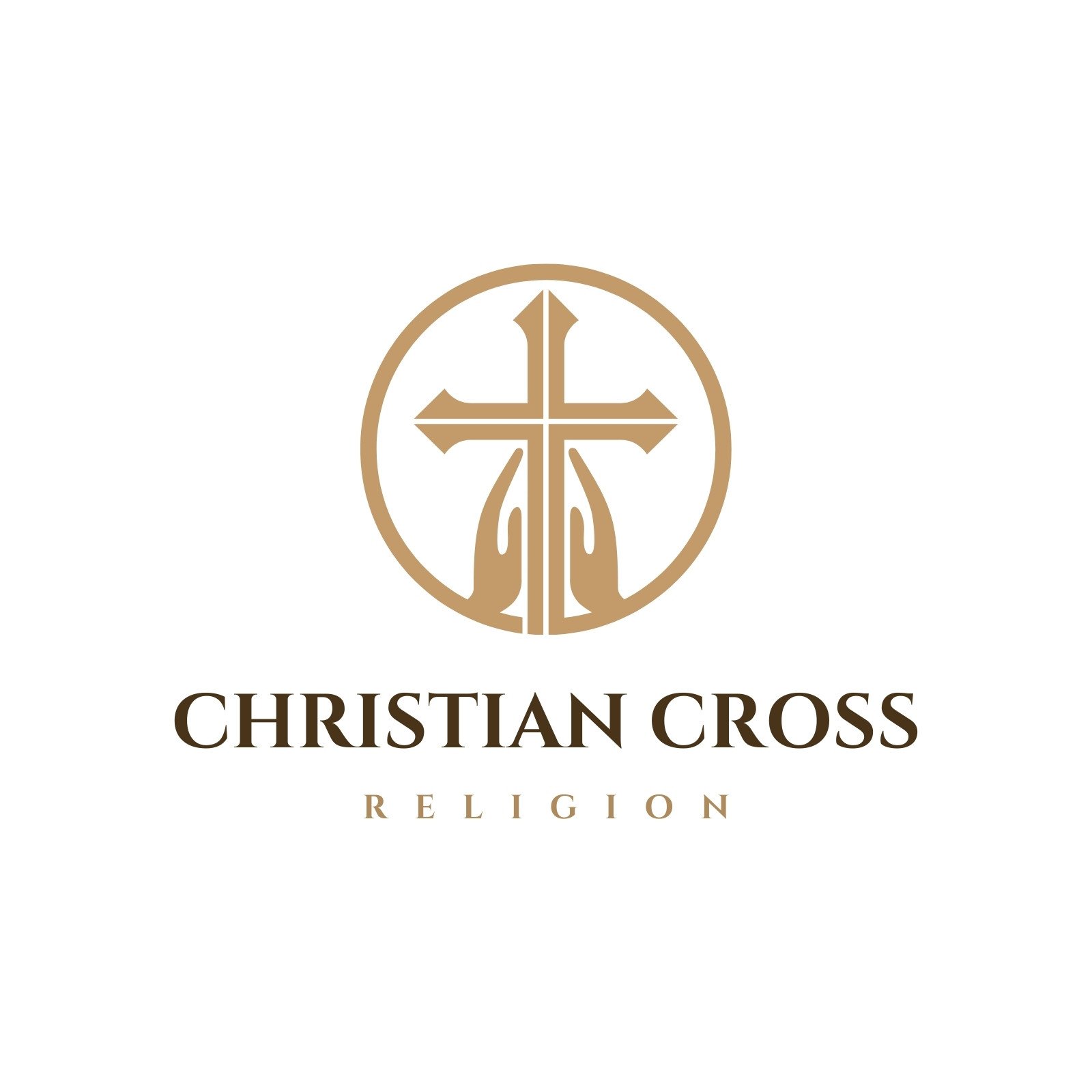 Religion Logo Template Editable Design to Download