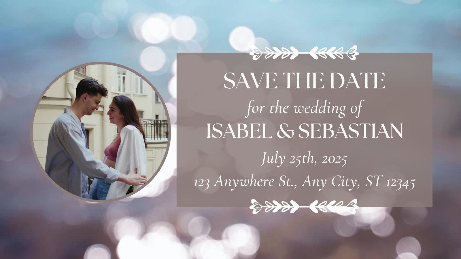 Customize 50+ Save The Date Videos Templates Online - Canva