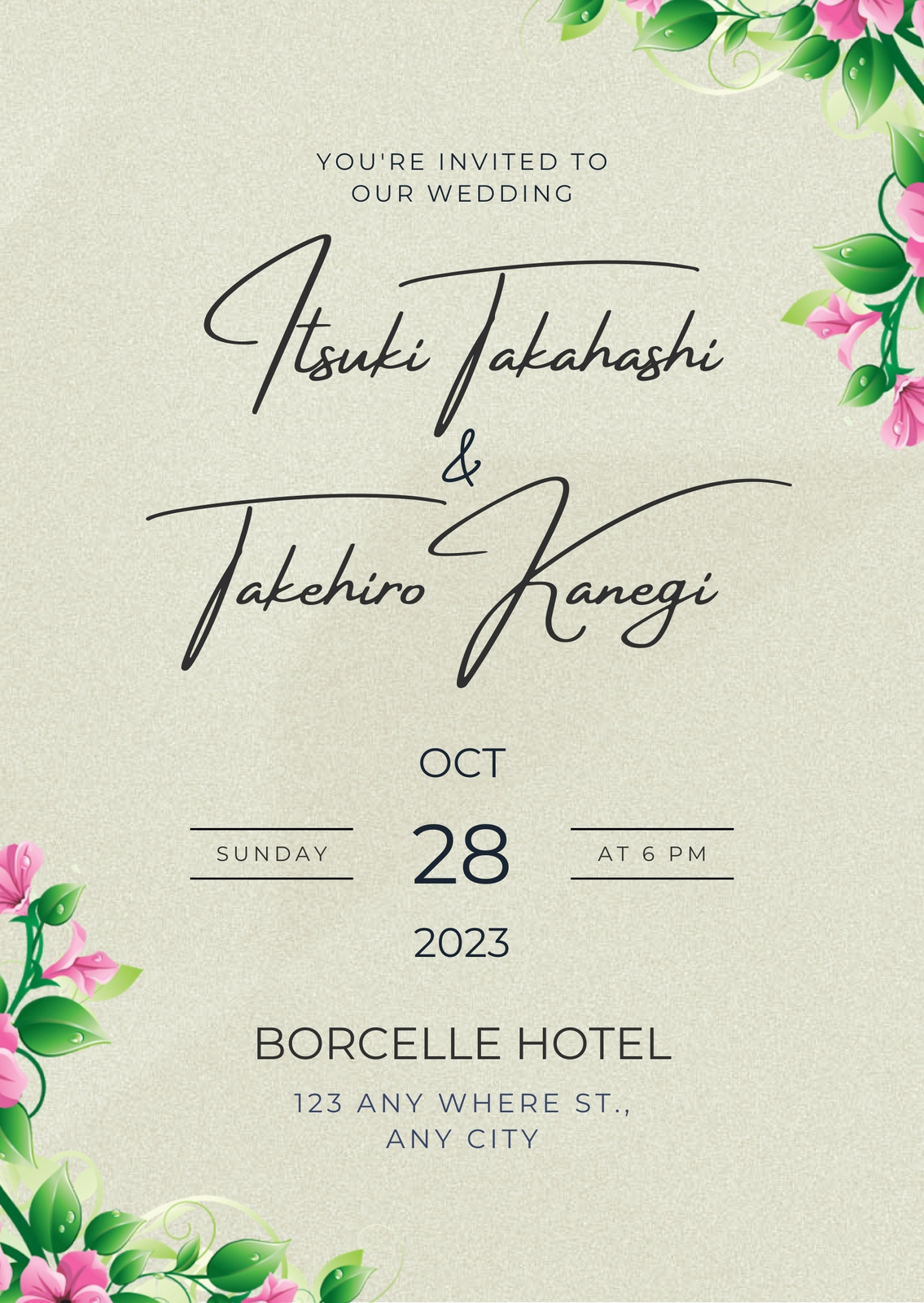 Page 11 - Customize 5,034+ Modern Wedding Invitation Templates Online -  Canva