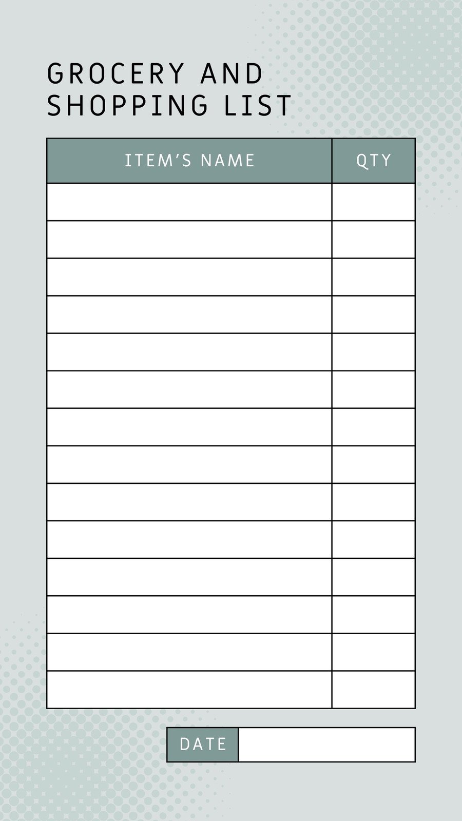 Pantry Essentials List Food Shopping List Printable, Digital Grocery List  Template Compatible With Goodnotes Digital, PDF 