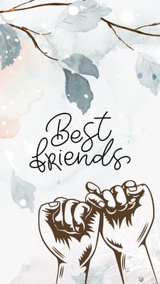 best friends forever wallpaper