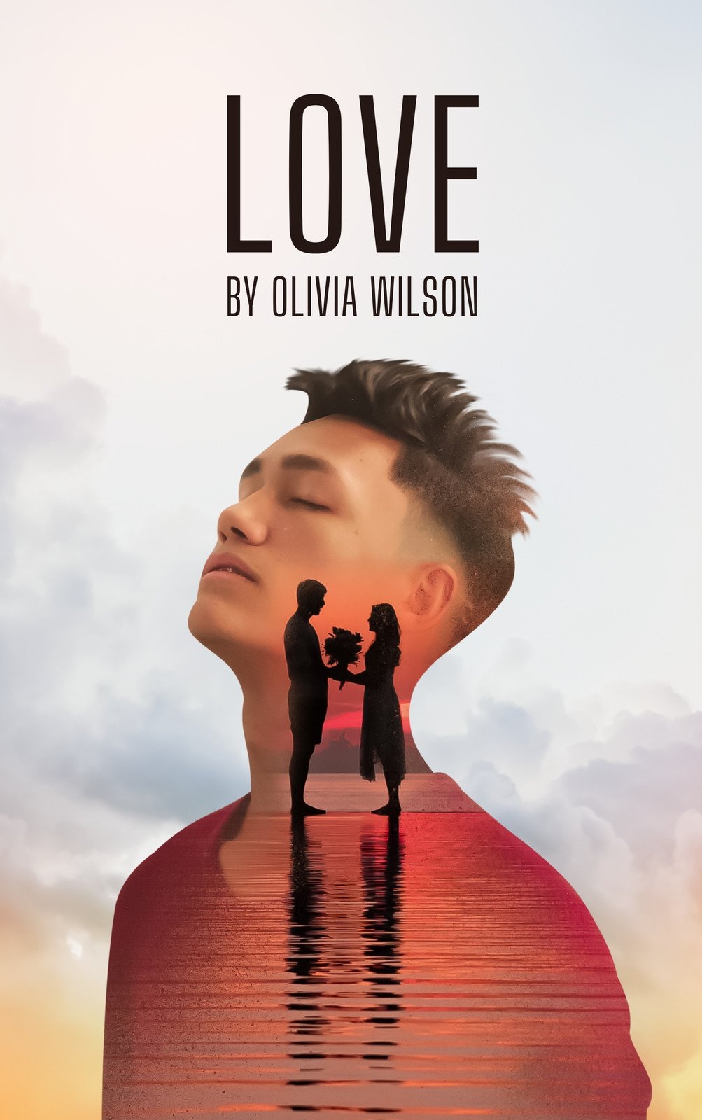 Orange Love Story Book Cover
