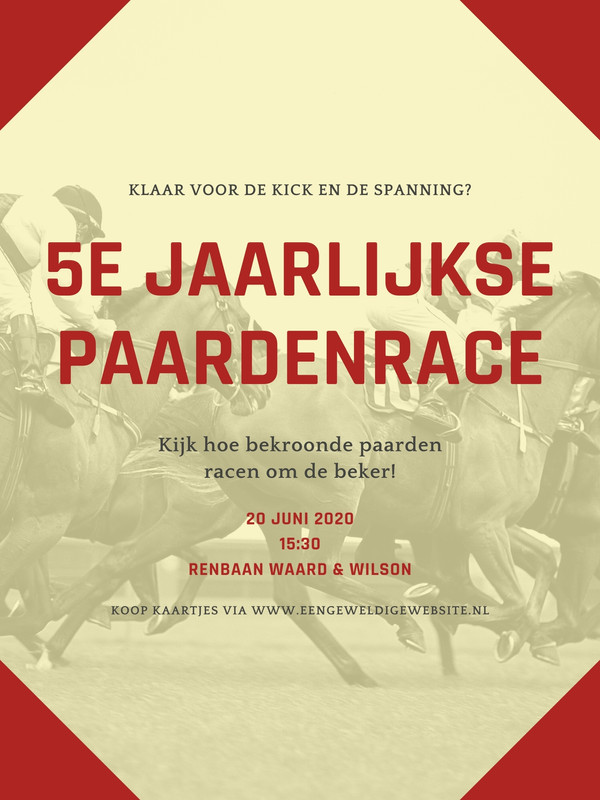 Gratis Printbare Paarden Posters Sjablonen Canva